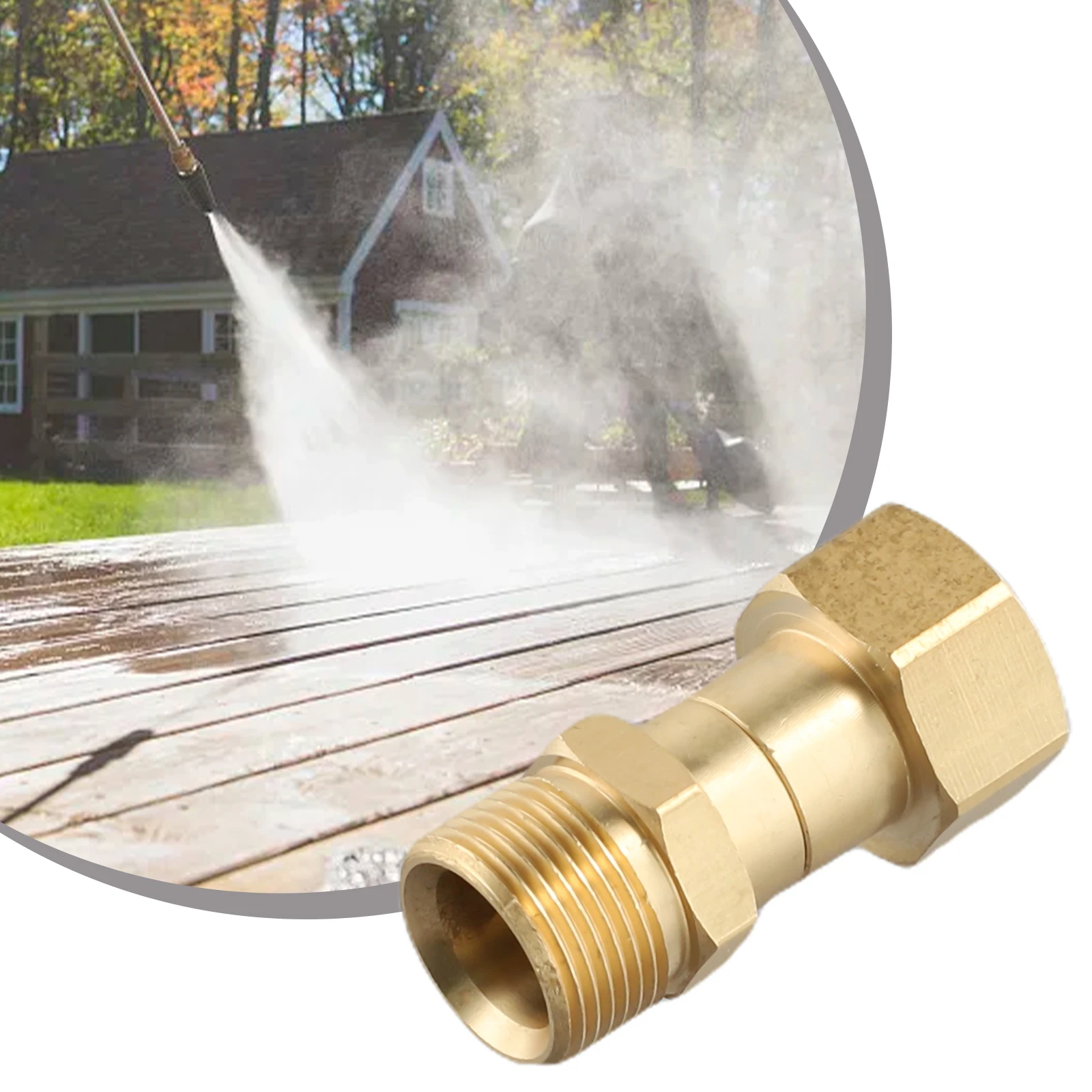 High Pressure Washer Swivel Joint Cleaner Car Washer Fitting Adapter Connector For Car Washer Connector M22 14mm Garden-Supplies
High Pressure Washer Swivel Joint Cleaner Car Washer Fitting Adapter Connector For Car Washer Connector M22 14mm Garden-Supplies