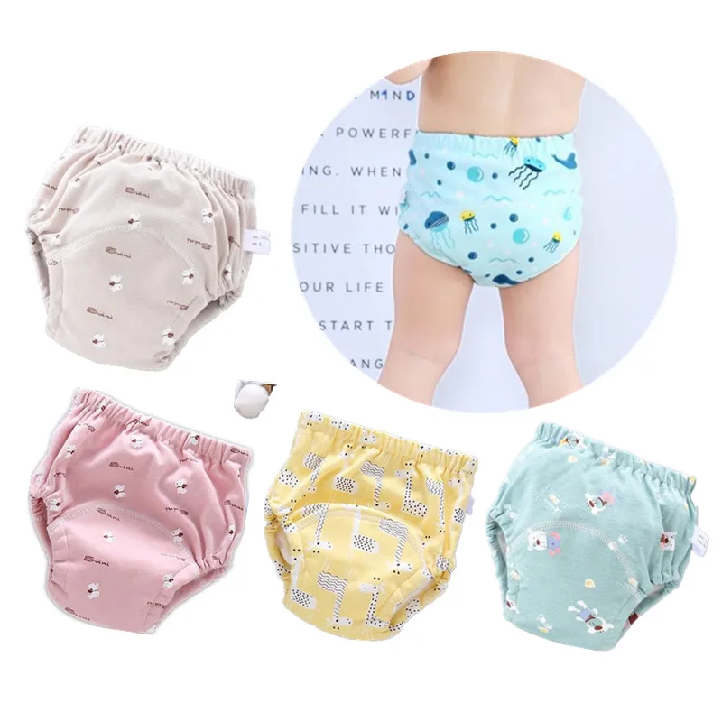 6 Layer Waterproof Reusable Cotton Baby Training Pants Infant Shorts Underwear Cloth Baby Diaper Nappies Panties Nappy Changing
6 Layer Waterproof Reusable Cotton Baby Training Pants Infant Shorts Underwear Cloth Baby Diaper Nappies Panties Nappy Changing