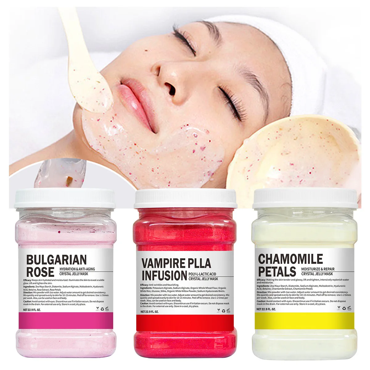 1pc 350g Mask Powder Hydrating and Brightening Soft Mask Powder Rose Petal Crystal Jelly Mask Powder Girls Skin Care Products
1pc 350g Mask Powder Hydrating and Brightening Soft Mask Powder Rose Petal Crystal Jelly Mask Powder Girls Skin Care Products