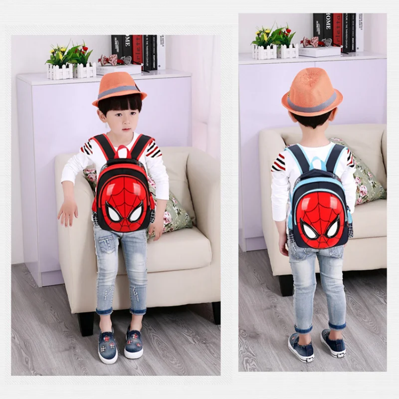 MARVEL SPIDERMAN Figure Backpacks Super Heroes School Bag 3D Stereo Children Boys Disney Kindergarten Backpack Kids Cartoon Bags
MARVEL SPIDERMAN Figure Backpacks Super Heroes School Bag 3D Stereo Children Boys Disney Kindergarten Backpack Kids Cartoon Bags
