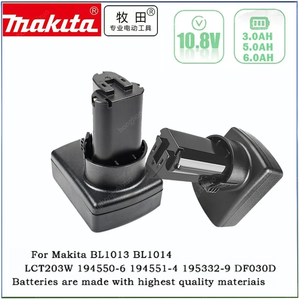 Turpow 10.8V BL1013 Battery 6000mAh Makita BL1013 BL1014 BL1015 Li-ion Replace Power Tools Battery TD090D DF030D MUS052D
Turpow 10.8V BL1013 Battery 6000mAh Makita BL1013 BL1014 BL1015 Li-ion Replace Power Tools Battery TD090D DF030D MUS052D