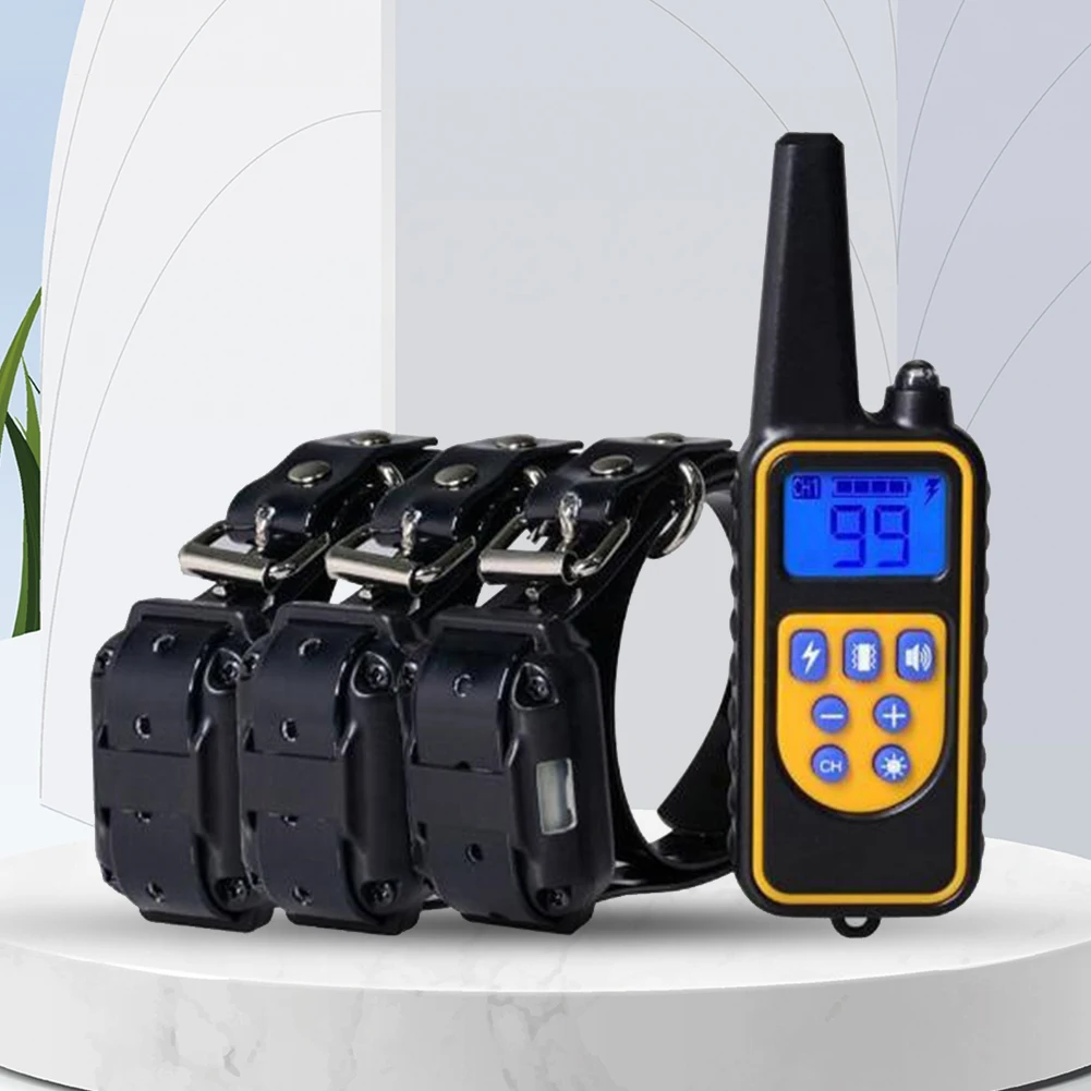 Anti Bark Electric Shock Collar Waterproof No Bark Collar Adjustable Shock Vibration Levels Remote Control Dog Training Supplies
Anti Bark Electric Shock Collar Waterproof No Bark Collar Adjustable Shock Vibration Levels Remote Control Dog Training Supplies