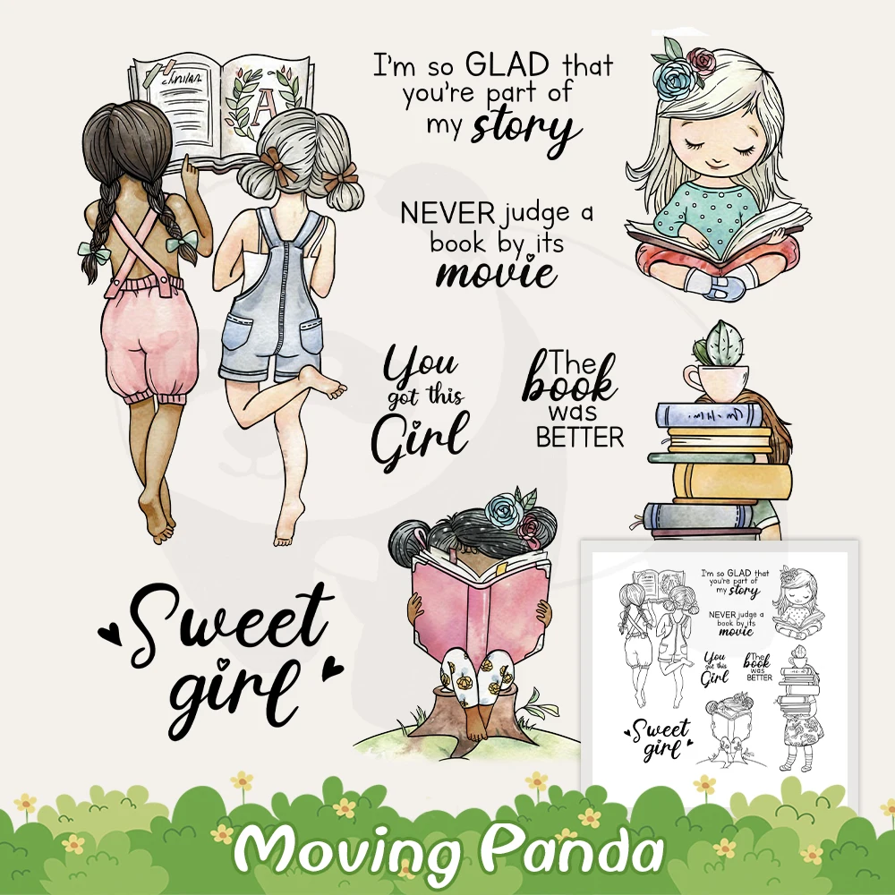 School Girls Studying Reading Books Metal Cutting Dies Clear Stamp DIY Scrapbooking Dies Silicone Stamps For Cards Albums Crafts
School Girls Studying Reading Books Metal Cutting Dies Clear Stamp DIY Scrapbooking Dies Silicone Stamps For Cards Albums Crafts