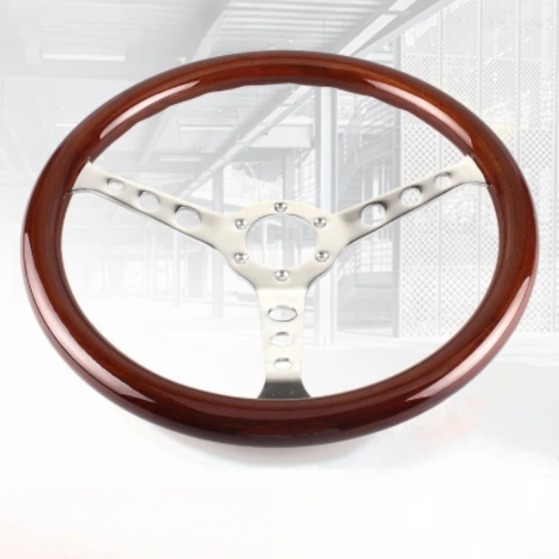 Refitting 15 Inch Diameter 380mm Solid Wood Peach Plated Bracket for Classic Hip Hop Retro Universal Steering Wheel
Refitting 15 Inch Diameter 380mm Solid Wood Peach Plated Bracket for Classic Hip Hop Retro Universal Steering Wheel
