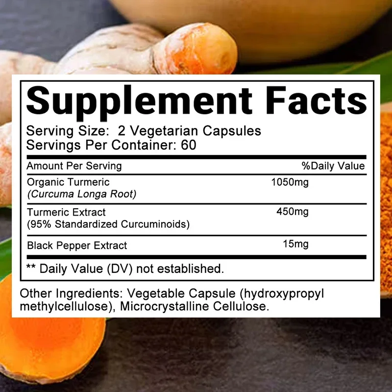 Biofinest Curcumin 1500 Mg 95% Curcumin - Fast Absorption Black Pepper Joint Heart Immune Supplement (120 Capsules) Biofinest Curcumin 1500 Mg 95% Curcumin - Fast Absorption Black Pepper Joint Heart Immune Supplement (120 Capsules)