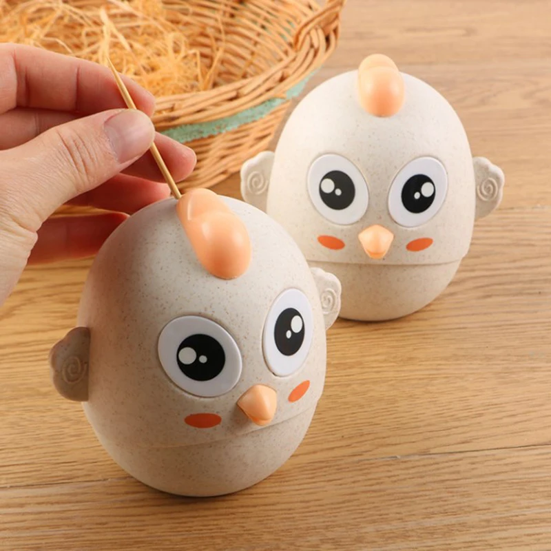 1 Pcs Cute Chick Shaped Toothpick Holder Container Eco-friendly Household Table Toothpick Storage Box
1 Pcs Cute Chick Shaped Toothpick Holder Container Eco-friendly Household Table Toothpick Storage Box