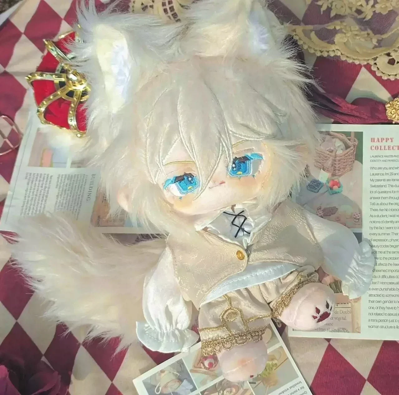 Аниме игра Tenshouin Eichi, звезды, униформа для косплея, мягкая плюшевая кукла, наряд, одежда, талисман, подарок 20 см
Аниме игра Tenshouin Eichi, звезды, униформа для косплея, мягкая плюшевая кукла, наряд, одежда, талисман, подарок 20 см