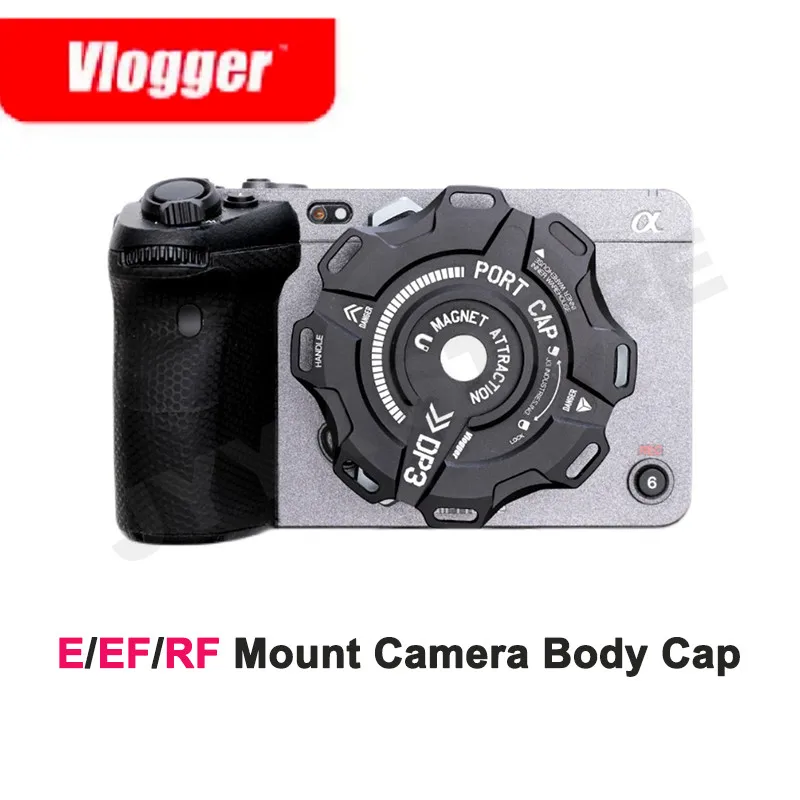 Vlogger Camera Body Cap Protection Cover Multifunction Decoration Camera mount for SONY E CANON EF RF Mount Cameras
Vlogger Camera Body Cap Protection Cover Multifunction Decoration Camera mount for SONY E CANON EF RF Mount Cameras