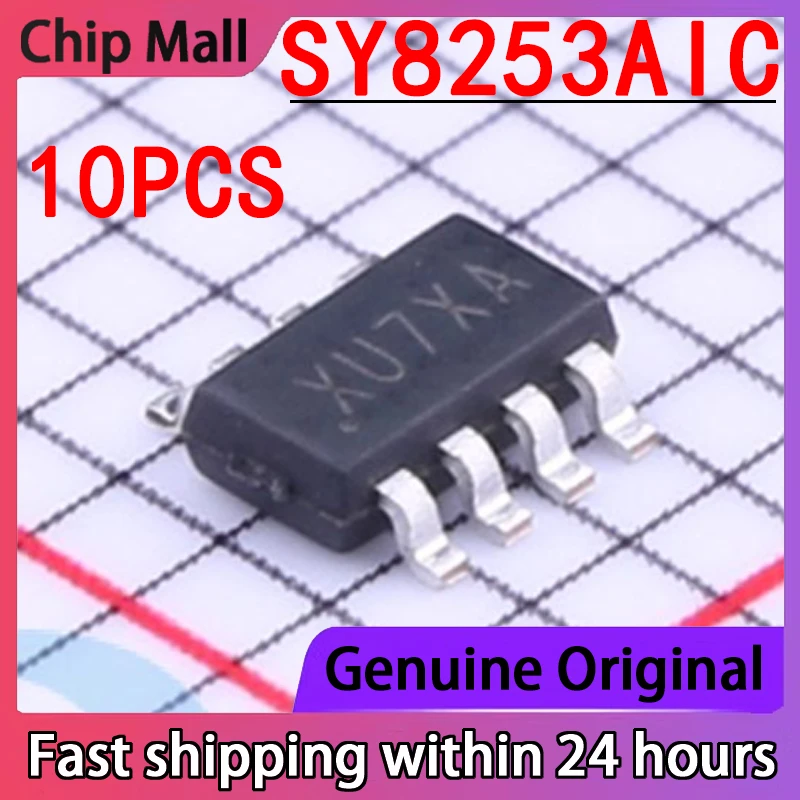 10PCS New SY8253AIC Silk Screen XU * * Packaged SOT23-8 DC-DC Power Chip in Original Stock
10PCS New SY8253AIC Silk Screen XU * * Packaged SOT23-8 DC-DC Power Chip in Original Stock