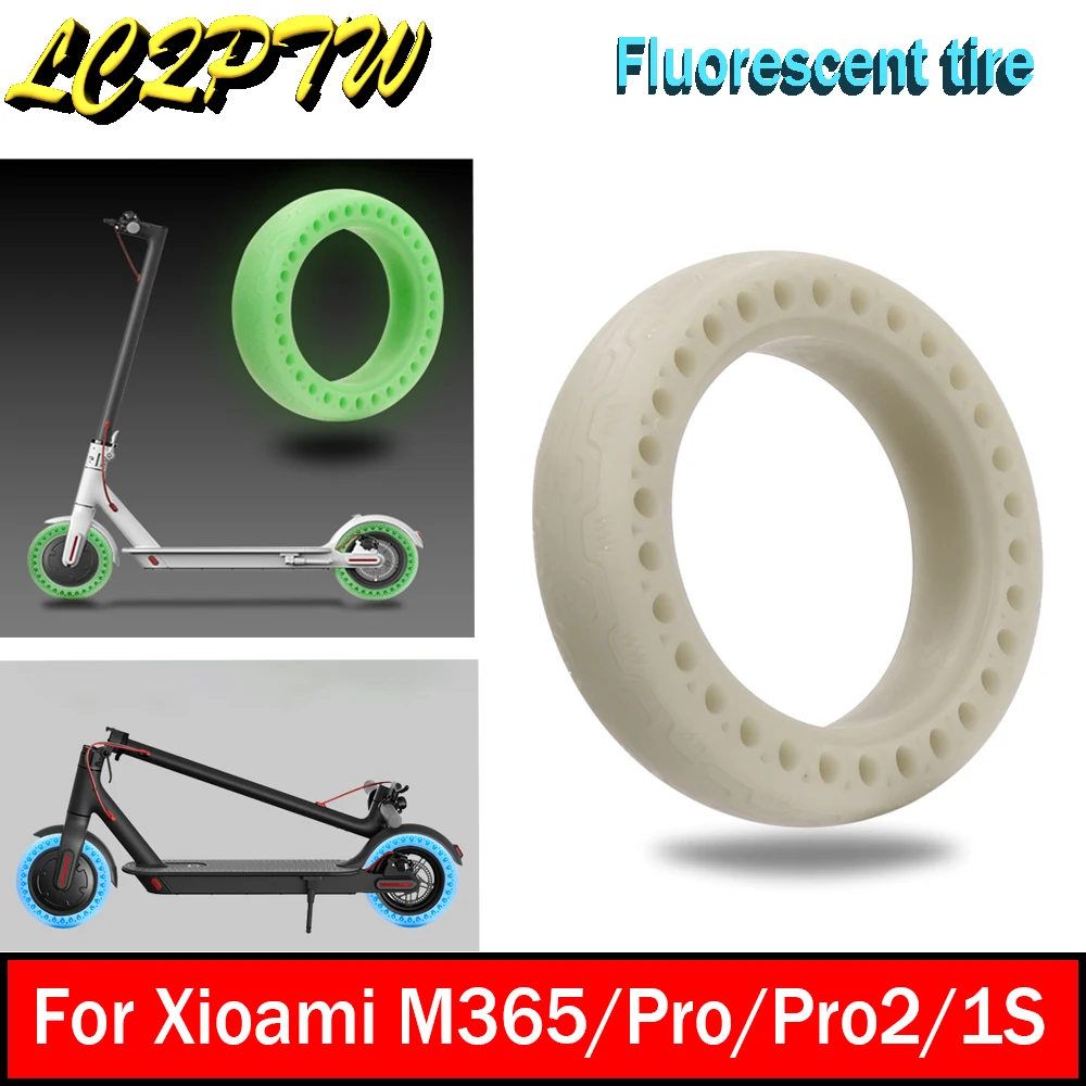Electric Scooter Fluorescent Tire,Luminous Solid Tire Replacement Honeycomb Rubber Solid Tire Wheel for Xiaomi M365 1S Pro Pro 2
Electric Scooter Fluorescent Tire,Luminous Solid Tire Replacement Honeycomb Rubber Solid Tire Wheel for Xiaomi M365 1S Pro Pro 2