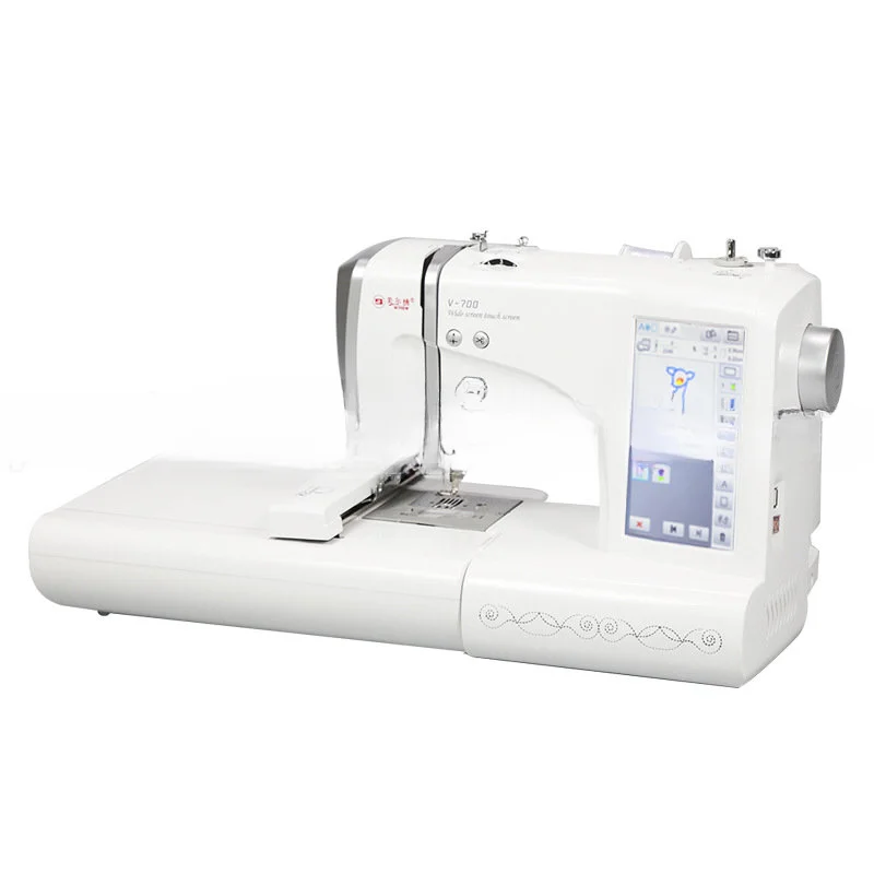 V700 Home Electric Fully Automatic Small Embroidery Sewing Machine Source Factory Cross border Specialized Embroidery Machine
V700 Home Electric Fully Automatic Small Embroidery Sewing Machine Source Factory Cross border Specialized Embroidery Machine