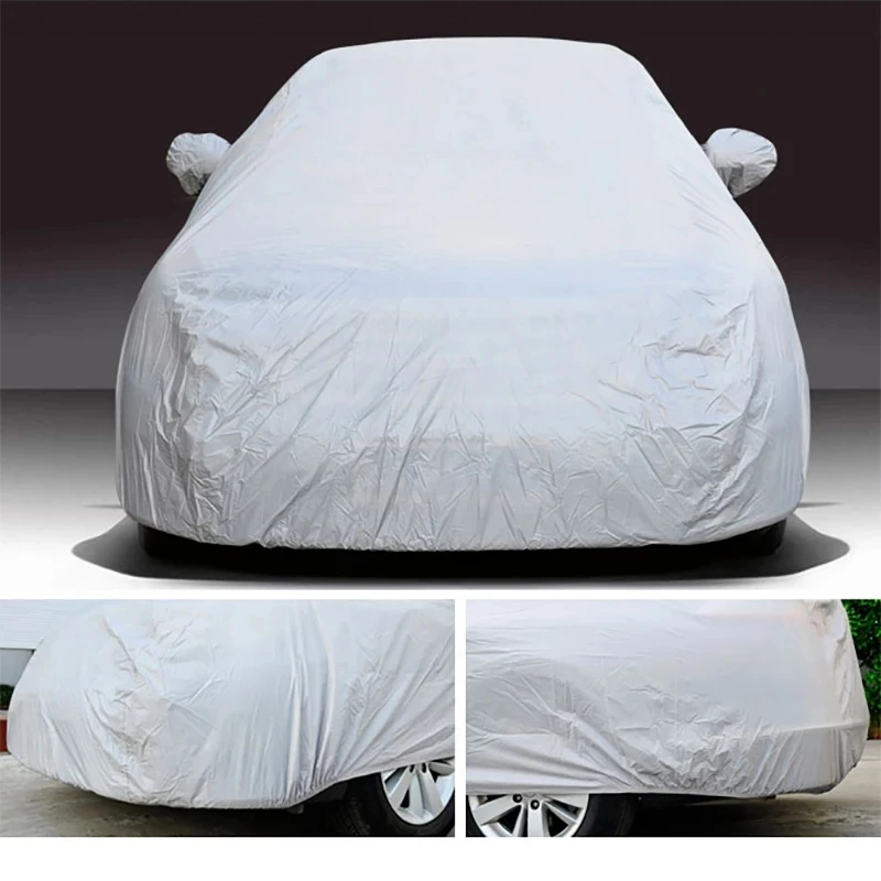 Car Covers Waterproof Auto Sun Full Cover Protector Universal Fit For SUV Sedan 6 Size Snow Dust Rain Snowproof Car Accessor
Car Covers Waterproof Auto Sun Full Cover Protector Universal Fit For SUV Sedan 6 Size Snow Dust Rain Snowproof Car Accessor