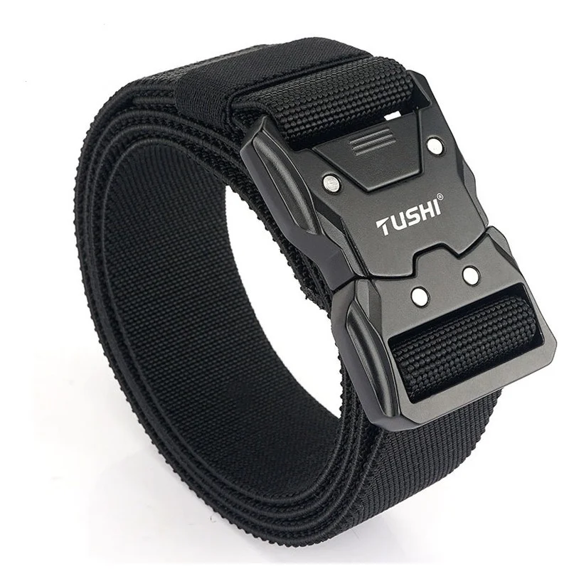 FRALU New Tactical Belt Metal Buckle Quick Release Elastic Belt Casual Tooling Training Belt Men's Trousers Elastic Belt
FRALU New Tactical Belt Metal Buckle Quick Release Elastic Belt Casual Tooling Training Belt Men's Trousers Elastic Belt