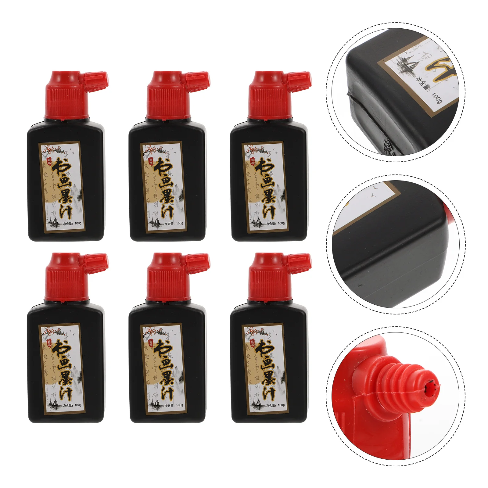 2/6Pcs Versatile Chinese Practical Writing Ink Painting Ink For Home Sanctum Calligraphy
2/6Pcs Versatile Chinese Practical Writing Ink Painting Ink For Home Sanctum Calligraphy