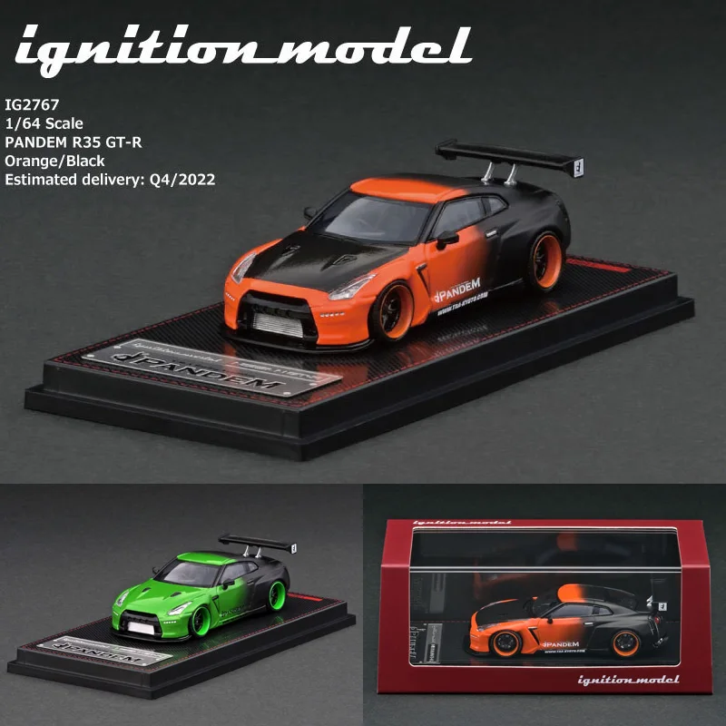 Ignition IG 1:64 Nissan skyline R35 GT-R Collection of die-cast alloy car decoration model toys
Ignition IG 1:64 Nissan skyline R35 GT-R Collection of die-cast alloy car decoration model toys