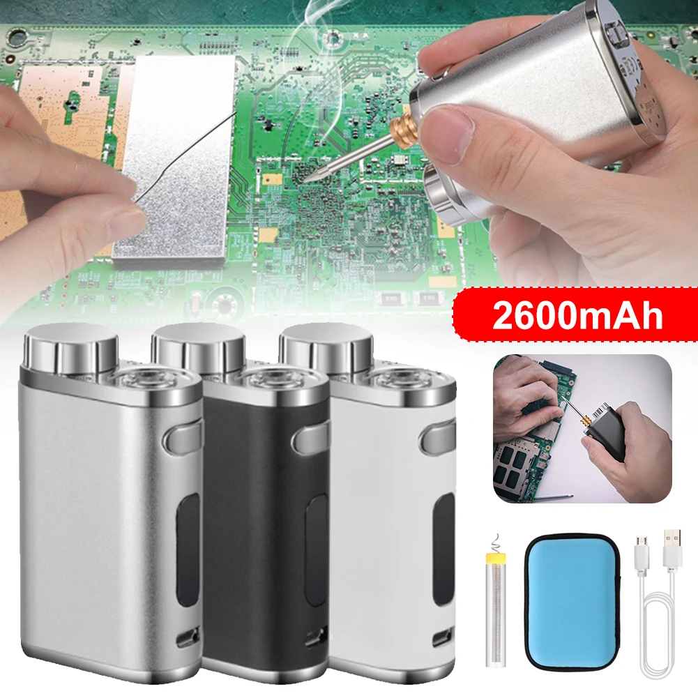 1Set Portable Cordless Soldering Iron Kit USB Rechargeable Soldering Iron 1W-75w High Power Outdoor Soldering Iron Tools
1Set Portable Cordless Soldering Iron Kit USB Rechargeable Soldering Iron 1W-75w High Power Outdoor Soldering Iron Tools