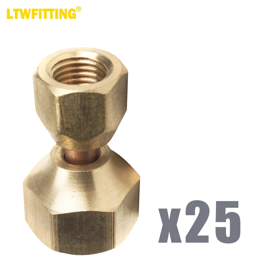 Латунный штуцер LTWFITTING 3/8 дюйма OD x 1/4 дюйма OD Flare, кованый редукционный шарнирный Соединительный штуцер (комплект из 25 штук)
Латунный штуцер LTWFITTING 3/8 дюйма OD x 1/4 дюйма OD Flare, кованый редукционный шарнирный Соединительный штуцер (комплект из 25 штук)