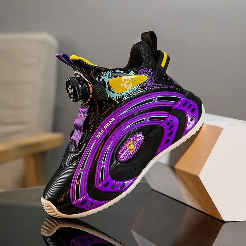 2023 New Kids Basketball Training Shoes High Top Sport Shoes Boy Quick Lacing Kids Brand Sneakers Boys Non-Slip Children Shoe
2023 New Kids Basketball Training Shoes High Top Sport Shoes Boy Quick Lacing Kids Brand Sneakers Boys Non-Slip Children Shoe