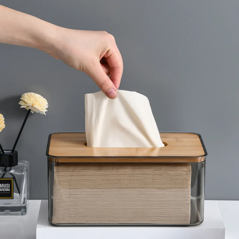 

Modern Home Transparent Tissue Box: A Stylish Paper Drawing Box for Your Contemporary Living Space