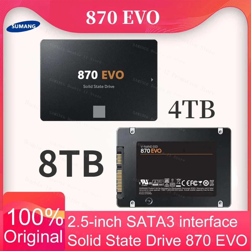 2023 Newest Original 990PRO 4TB 2TB 1TB SSD Internal Solid State Disk M2 2280 PCIe Gen 4.0 X 4 NVMe for PlayStation 5/PS5/Laptop
2023 Newest Original 990PRO 4TB 2TB 1TB SSD Internal Solid State Disk M2 2280 PCIe Gen 4.0 X 4 NVMe for PlayStation 5/PS5/Laptop