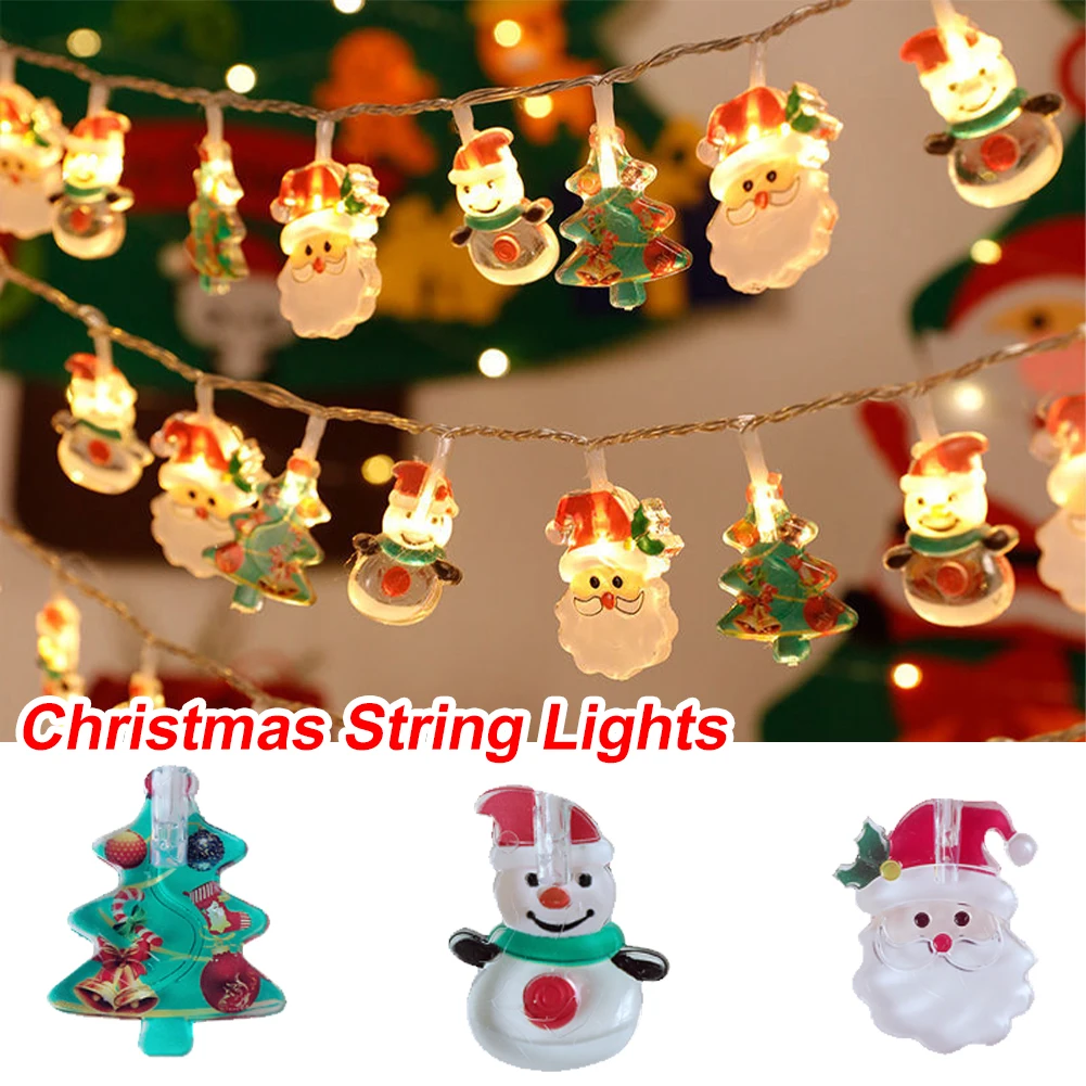 Christmas String Lights 3/6m LED Fairy Light Battery Operated With Remote Snowman Santa Claus Xmas Strip Light Indoor Home Decor
Christmas String Lights 3/6m LED Fairy Light Battery Operated With Remote Snowman Santa Claus Xmas Strip Light Indoor Home Decor