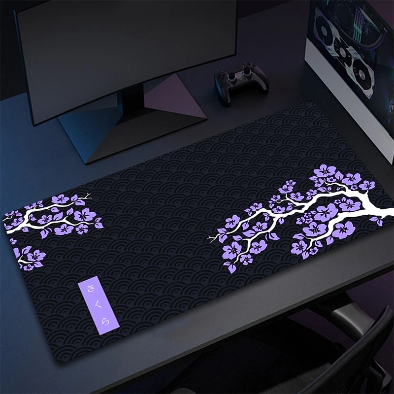 Sakura Large Gamer Mousepad Purple Cherry Blossom Keyboard Mat XXL Mouse Pad Computer Accessories Rubber Non-slip Desk Mat 90x40
Sakura Large Gamer Mousepad Purple Cherry Blossom Keyboard Mat XXL Mouse Pad Computer Accessories Rubber Non-slip Desk Mat 90x40