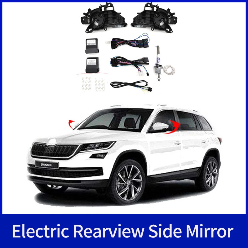 Для Skoda Kodiaq 2017 ~ 2023 автоматическое умное автомобильное электрическое боковое зеркало заднего вида Складная система Комплект модуль
Для Skoda Kodiaq 2017 ~ 2023 автоматическое умное автомобильное электрическое боковое зеркало заднего вида Складная система Комплект модуль