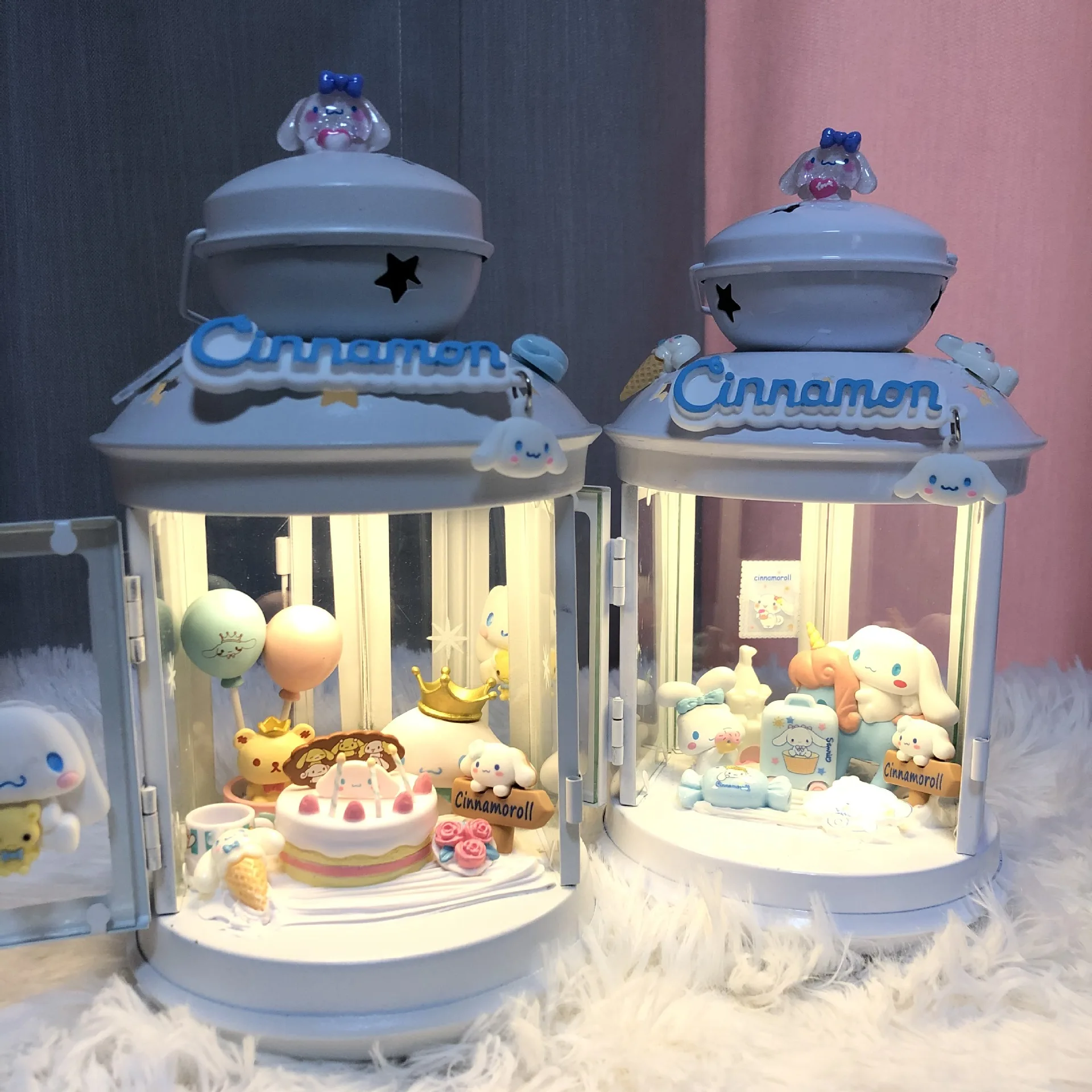 

Sanrio Animation Kuromi Diy Night Lamp Kawaii Cinnamoroll Mymelody Pochacco Cute Cartoon Girls Handicrafts Birthday Present