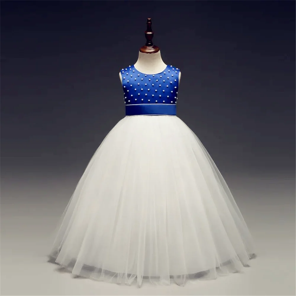 Flower Girl Dresses Lovely Blue Sleeveless Wedding Party Dress Pageant First Communion Gowns Princess kids Birthday Gift
Flower Girl Dresses Lovely Blue Sleeveless Wedding Party Dress Pageant First Communion Gowns Princess kids Birthday Gift