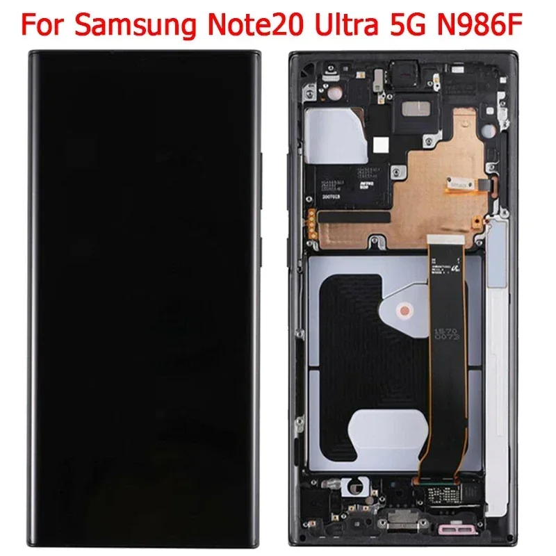 New LCD For Samsung Note20 Ultra LCD Display With Frame 6.9" Note 20 Ultra SM-N986B N986F Display Touch Screen
New LCD For Samsung Note20 Ultra LCD Display With Frame 6.9" Note 20 Ultra SM-N986B N986F Display Touch Screen