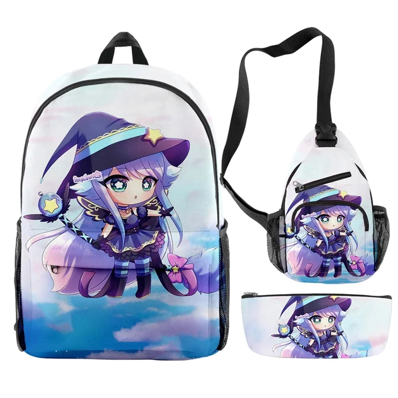 3pcs/set Gacha Life 3d Print School Backpack Boys Girls Backpacks Travel Crossbody Bag Pencil Case Kids Students Anime Backpack
3pcs/set Gacha Life 3d Print School Backpack Boys Girls Backpacks Travel Crossbody Bag Pencil Case Kids Students Anime Backpack
