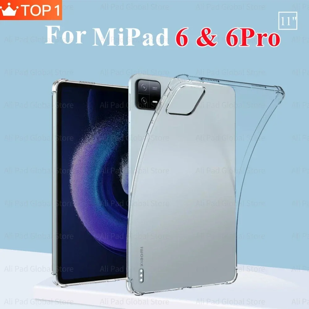 For Xiaomi Pad 6 Case Silicone soft shell TPU Airbag cover clear protective capa For mi pad 6 6 Pro Case
For Xiaomi Pad 6 Case Silicone soft shell TPU Airbag cover clear protective capa For mi pad 6 6 Pro Case