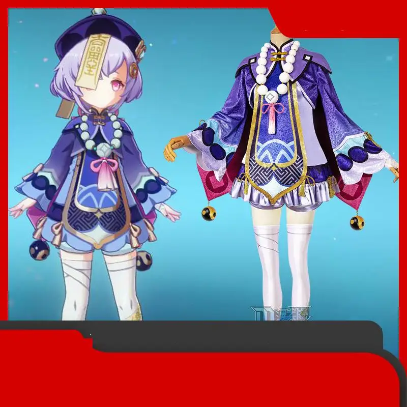 Game Genshin Impact Qiqi Cosplay Costume Zombie Cosplay Dress Tops Pants Game Suit Halloween Cosplay Christmas Clothes
Game Genshin Impact Qiqi Cosplay Costume Zombie Cosplay Dress Tops Pants Game Suit Halloween Cosplay Christmas Clothes