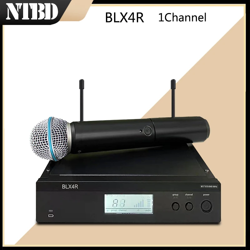 NTBD BLX24 PG58 BETA58 S58 Wireless Microphone With BLX24Rreceiver PG58 Handheld Microphone Good Helper For Karaoke
NTBD BLX24 PG58 BETA58 S58 Wireless Microphone With BLX24Rreceiver PG58 Handheld Microphone Good Helper For Karaoke