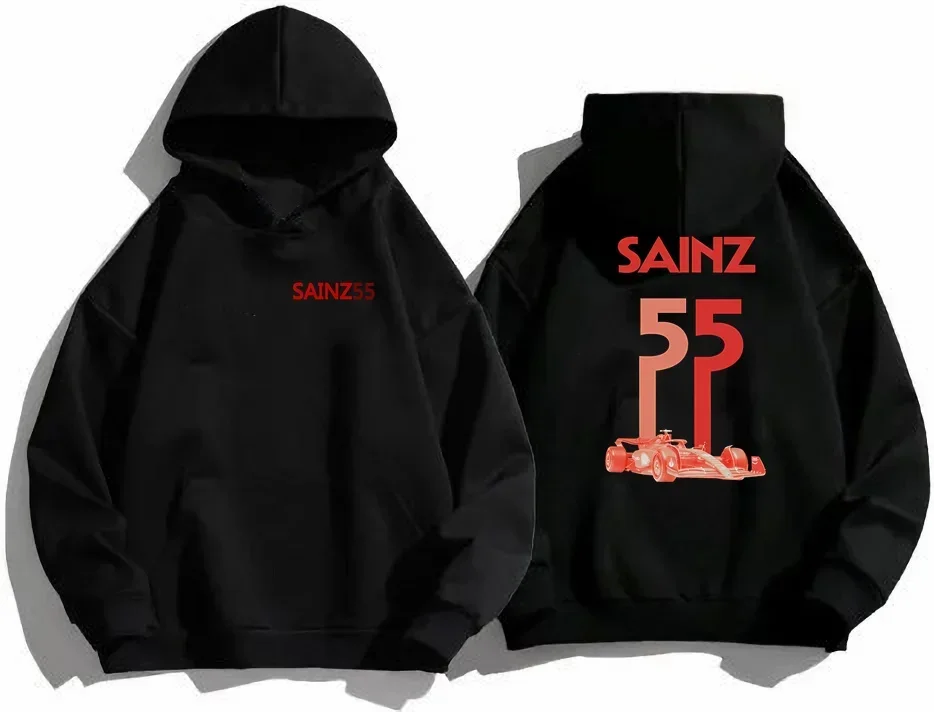new Men's Racing 55 Letters Hoodie F-1 Carlos Sainz and LECLERC Unique Print F-Racing 1 Fan Women's Trendy Hoodie
new Men's Racing 55 Letters Hoodie F-1 Carlos Sainz and LECLERC Unique Print F-Racing 1 Fan Women's Trendy Hoodie