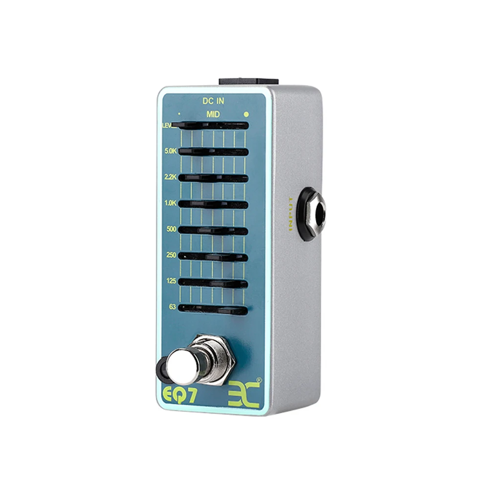 ENO EQ7 Seven-Band Equalization Electric Guitar Effect Pedal Mini Metal Housing Seven Balanced Adjustable Pedal Guitar Accessory
ENO EQ7 Seven-Band Equalization Electric Guitar Effect Pedal Mini Metal Housing Seven Balanced Adjustable Pedal Guitar Accessory