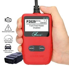 Viecar VC309 OBDII EOBD Vehicle Scanner OBD OBD2 Auto Diagnosis Tool Code Reader Scan Tool Car Tester OBD 2 Automotive Test Tool
Viecar VC309 OBDII EOBD Vehicle Scanner OBD OBD2 Auto Diagnosis Tool Code Reader Scan Tool Car Tester OBD 2 Automotive Test Tool