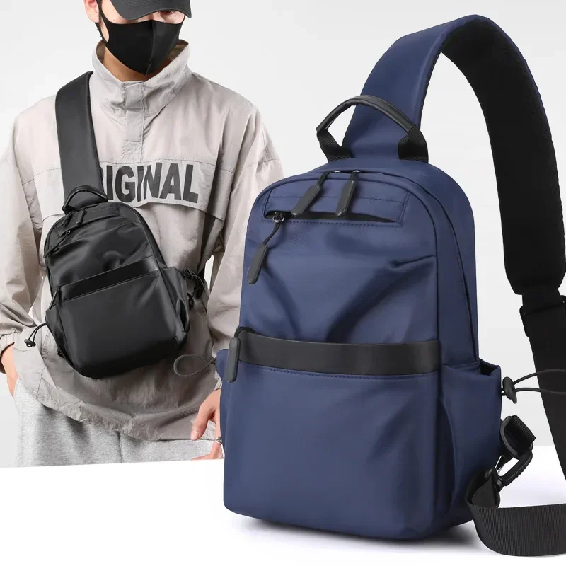 Chest Bag for Men Messenger bags large capacity sports splash proof outdoor shoulder bag small backpack bolsa 슬링백
Chest Bag for Men Messenger bags large capacity sports splash proof outdoor shoulder bag small backpack bolsa 슬링백