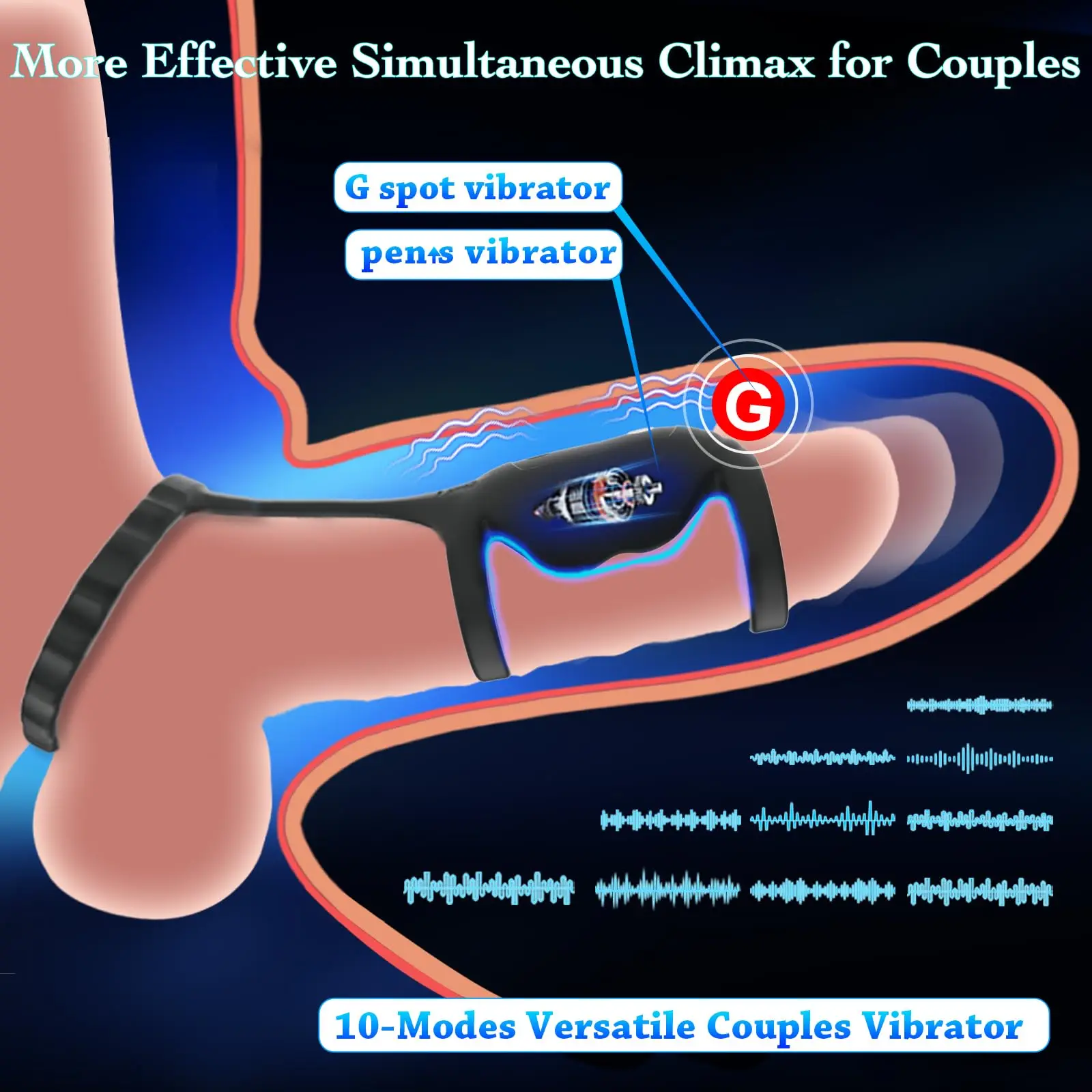 HESEKS Sex Toys For Men Penis Ring Testicles Vibrator Ejaculation Delay Enlargement Penis Adult Goods Intimate For Men Couples HESEKS Sex Toys For Men Penis Ring Testicles Vibrator Ejaculation Delay Enlargement Penis Adult Goods Intimate For Men Couples