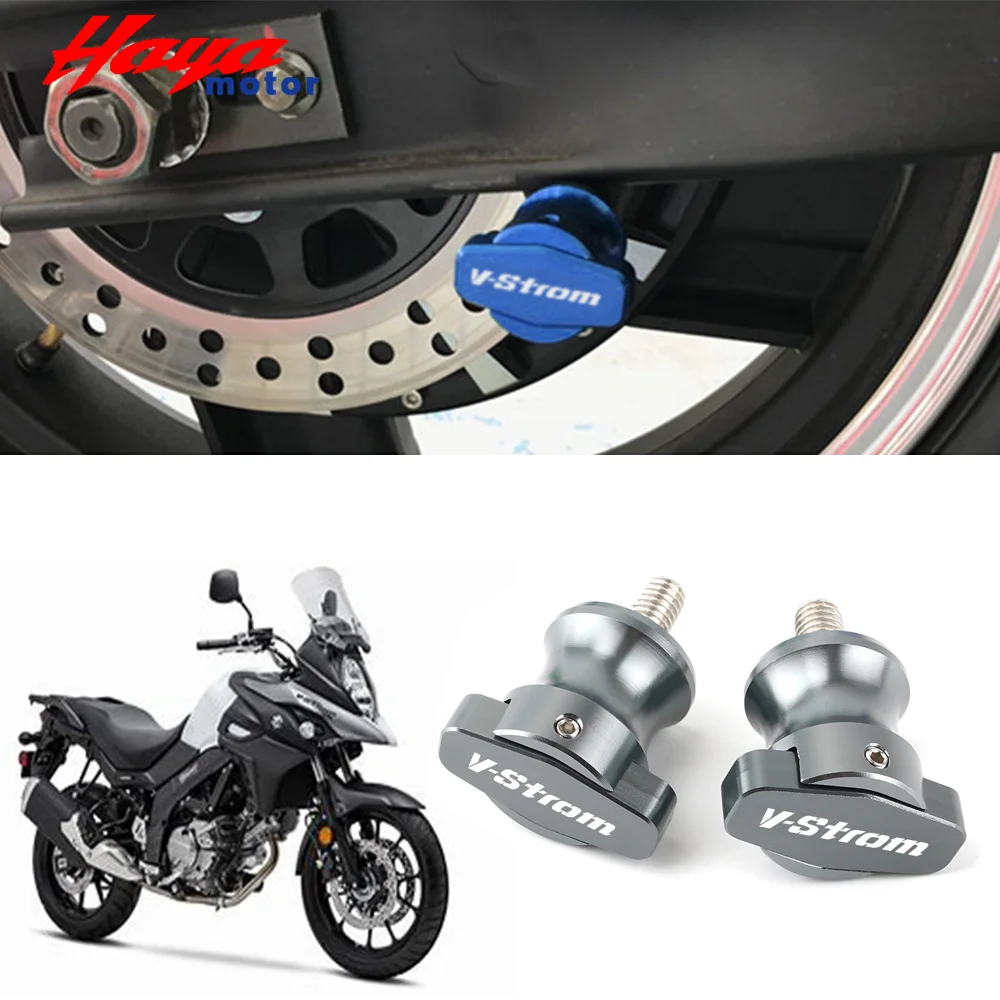 Motorcycle Accessories CNC Aluminum 8mm Swingarm Spool Slider Stand Screws For SUZUKI VStrom V Strom 250 650 1000 1050 XT DL
Motorcycle Accessories CNC Aluminum 8mm Swingarm Spool Slider Stand Screws For SUZUKI VStrom V Strom 250 650 1000 1050 XT DL