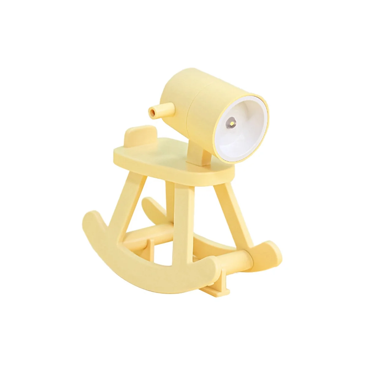 

Cartoon Gift Book Lamp Desktop Ornament Cute Atmosphere Light Rocking Horse Mini Night Light Mobile Phone Holder C