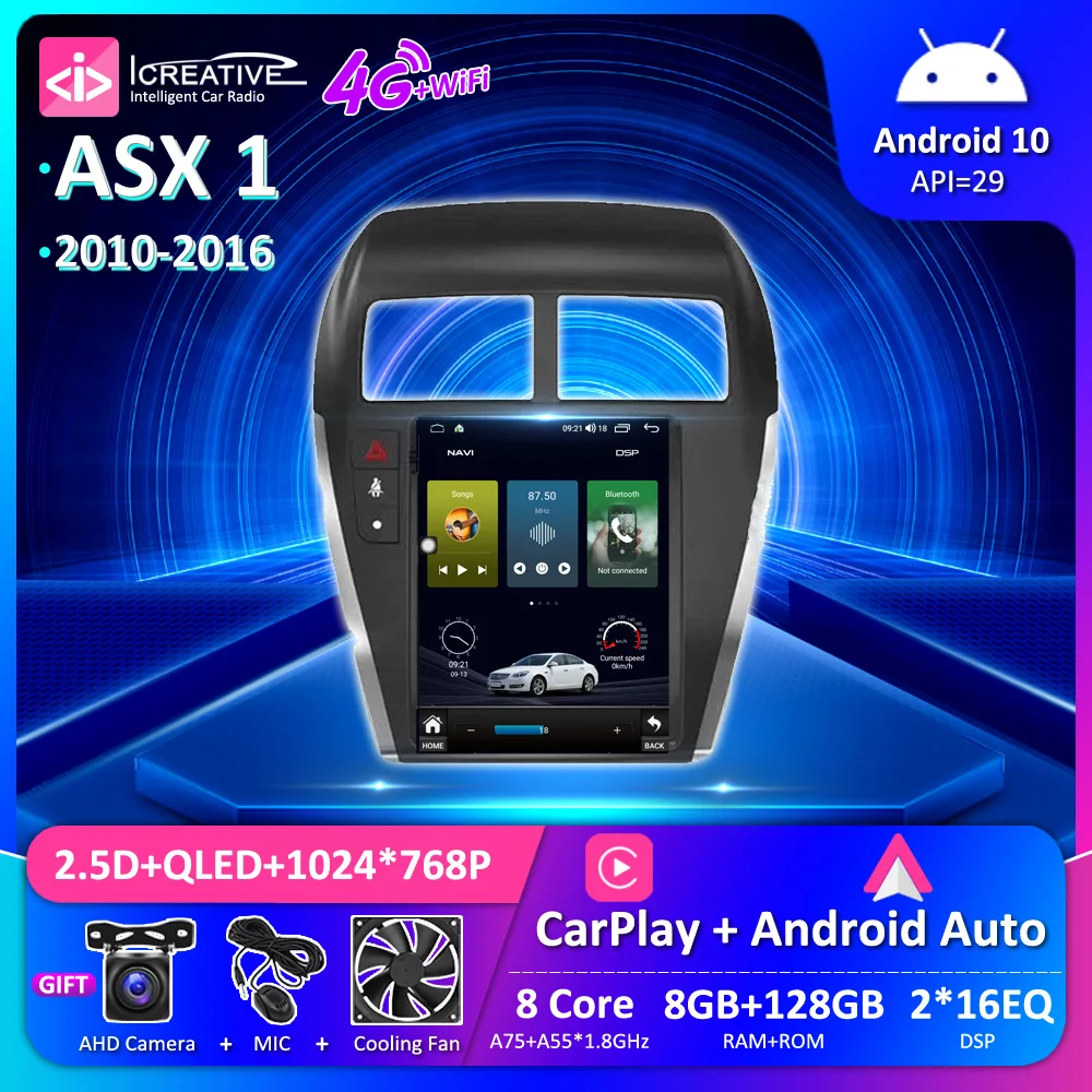 8G 128G Tesla QLED Screen For Mitsubishi ASX 1 2010 - 2016 Car Radio Navigation GPS Stereo Multimedia Video Player Android 10.0
8G 128G Tesla QLED Screen For Mitsubishi ASX 1 2010 - 2016 Car Radio Navigation GPS Stereo Multimedia Video Player Android 10.0