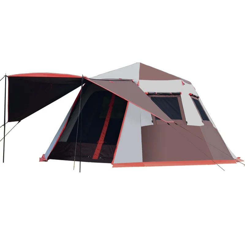 Large Size Hexagon Tent Aluminum Pole Outdoor Automatic Portable Vinyl Rainproof Camping Fully Quick Open 2rooms Luxury Tourist
Large Size Hexagon Tent Aluminum Pole Outdoor Automatic Portable Vinyl Rainproof Camping Fully Quick Open 2rooms Luxury Tourist