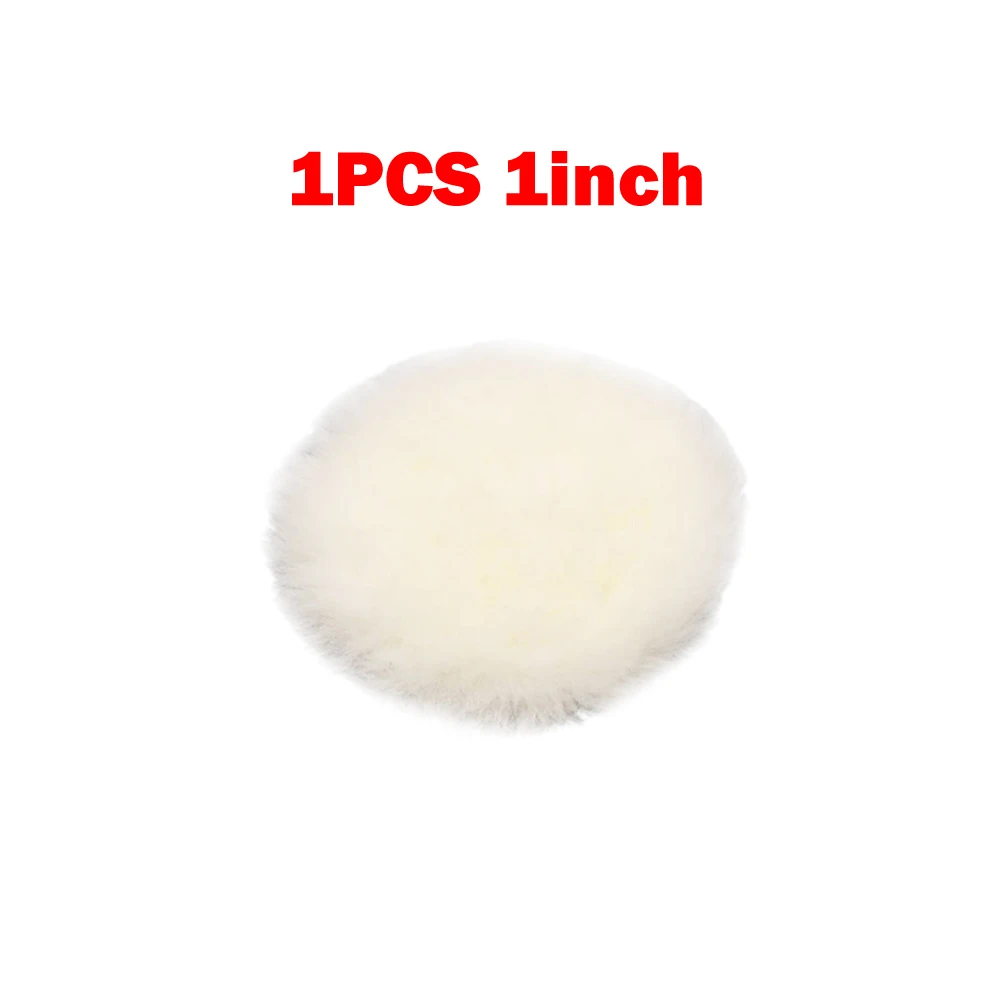 

1 Pc Wool Polishing Pad Waxing Buffing Pad Disc 1/2/3/4/5/6/7inch Wheel For Car Polishing Care Tools Buffer Polisher Accessories