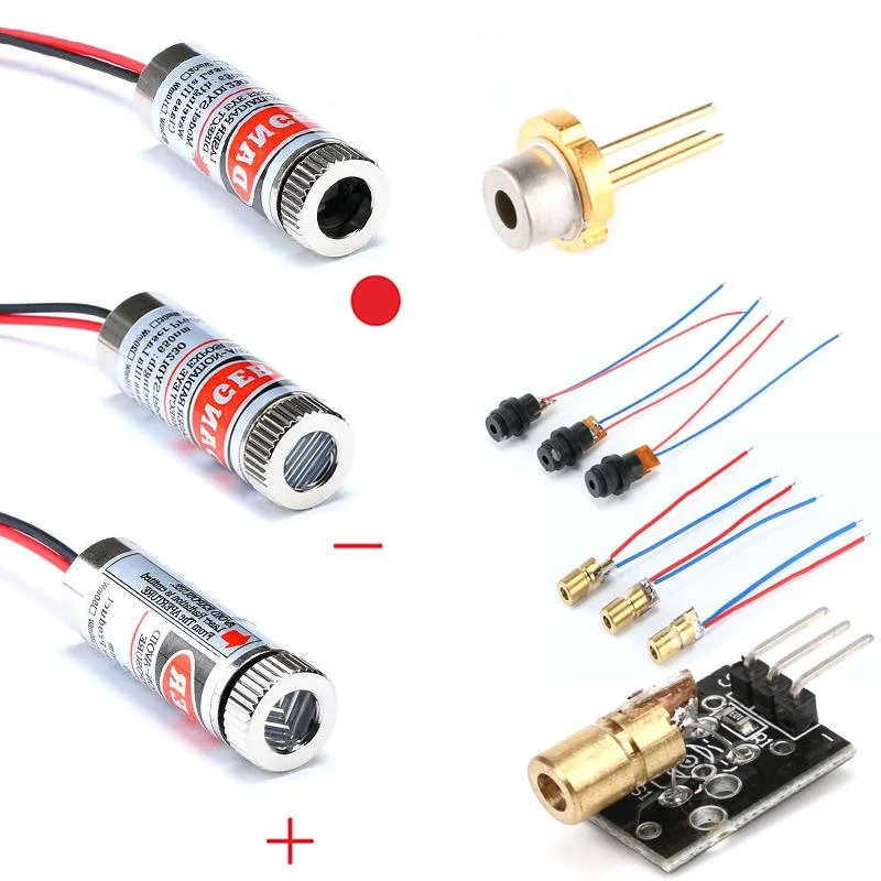 1PCS Red Point / Line / Cross Laser /Laser Module /Point 4.5V Plastic 650nm 5mW Head Focus 3V 5V Laser Diode Head Industrial
1PCS Red Point / Line / Cross Laser /Laser Module /Point 4.5V Plastic 650nm 5mW Head Focus 3V 5V Laser Diode Head Industrial