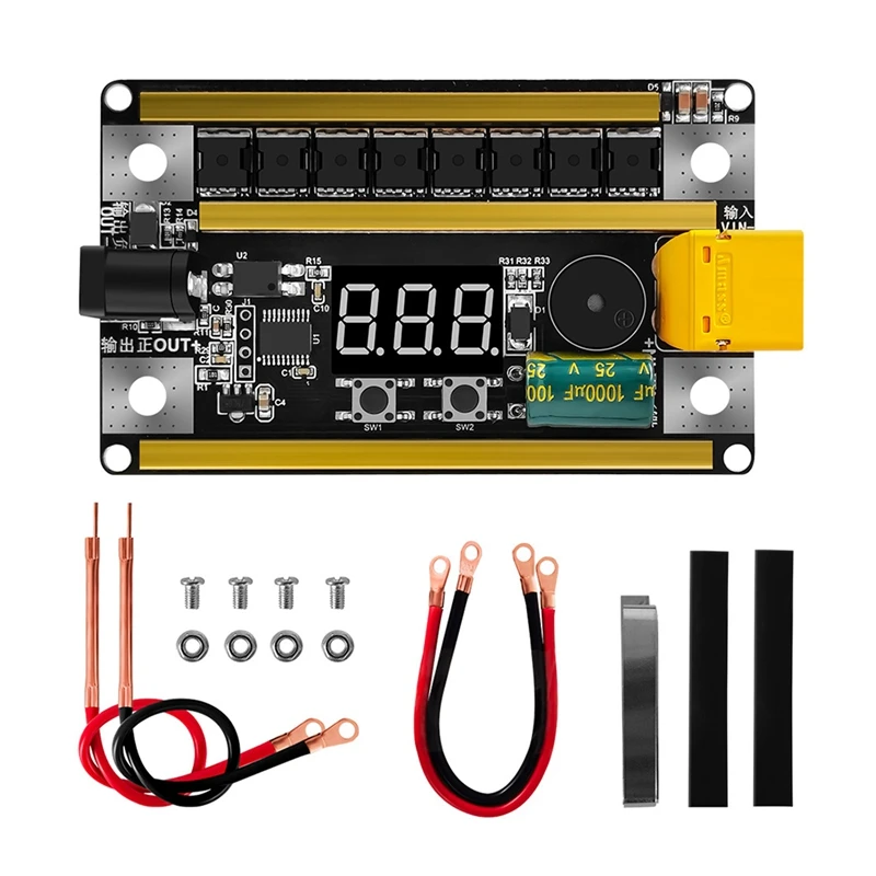 12V Handheld Adjustable Spot Welding Machine Control Board For 18650 Battery Spot Welder 0.1-0.2Mm Nickel Sheet
12V Handheld Adjustable Spot Welding Machine Control Board For 18650 Battery Spot Welder 0.1-0.2Mm Nickel Sheet
