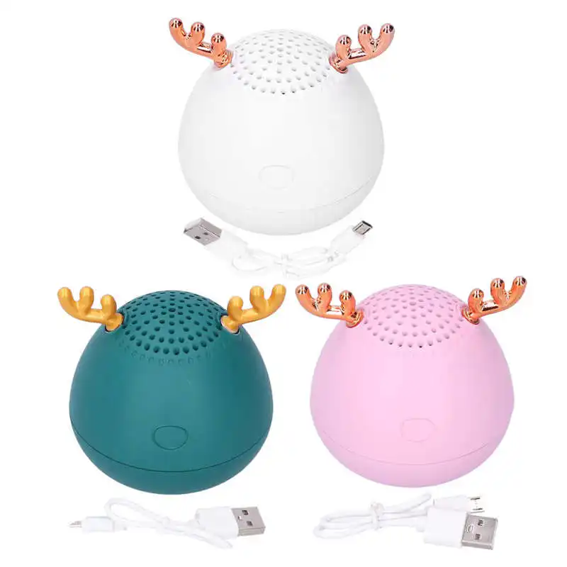 Mini Wireless Speaker Deer Shape High Volume Portable Sound Surround Sound Loudspeaker For Computer/Phone
Mini Wireless Speaker Deer Shape High Volume Portable Sound Surround Sound Loudspeaker For Computer/Phone