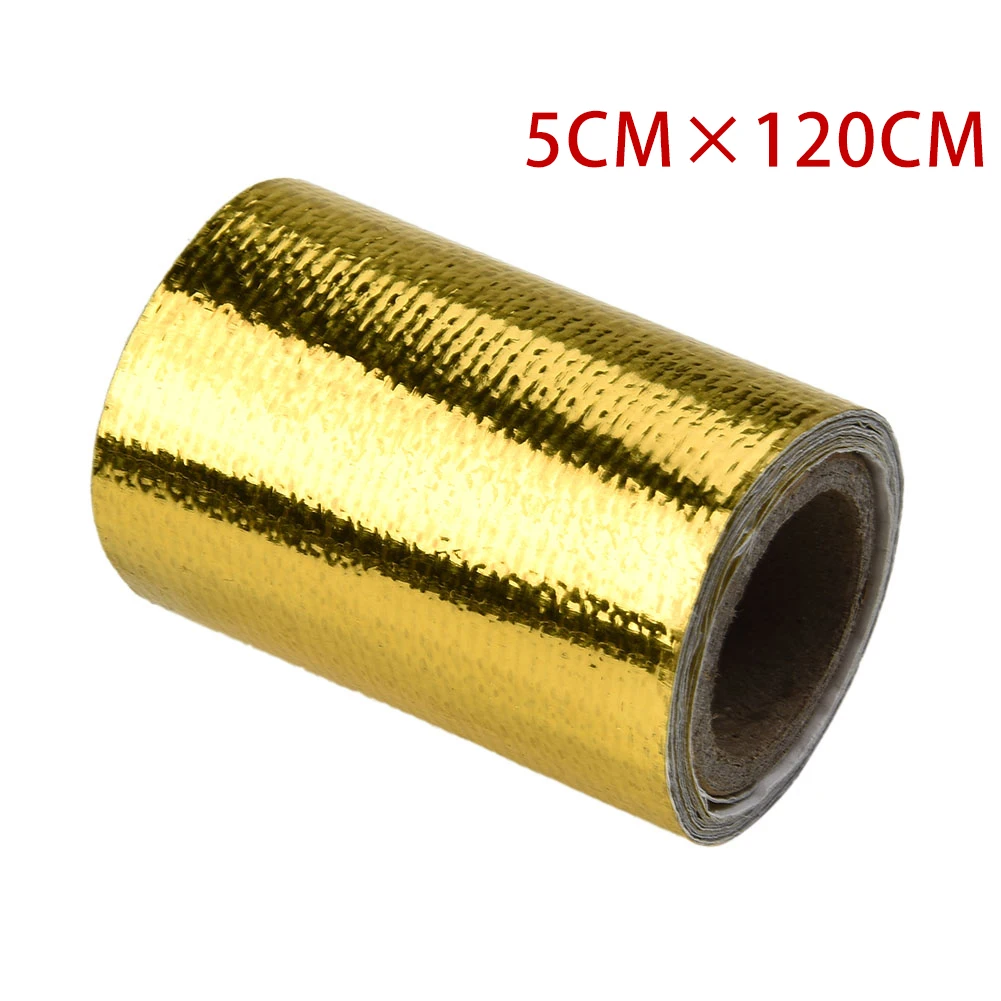 Car Exhaust Heat Shield Wrap Tape Exhaust Tape Fiberglass Foil Tape GMJJ3946 Reflective Sealed Thermal Universal
Car Exhaust Heat Shield Wrap Tape Exhaust Tape Fiberglass Foil Tape GMJJ3946 Reflective Sealed Thermal Universal