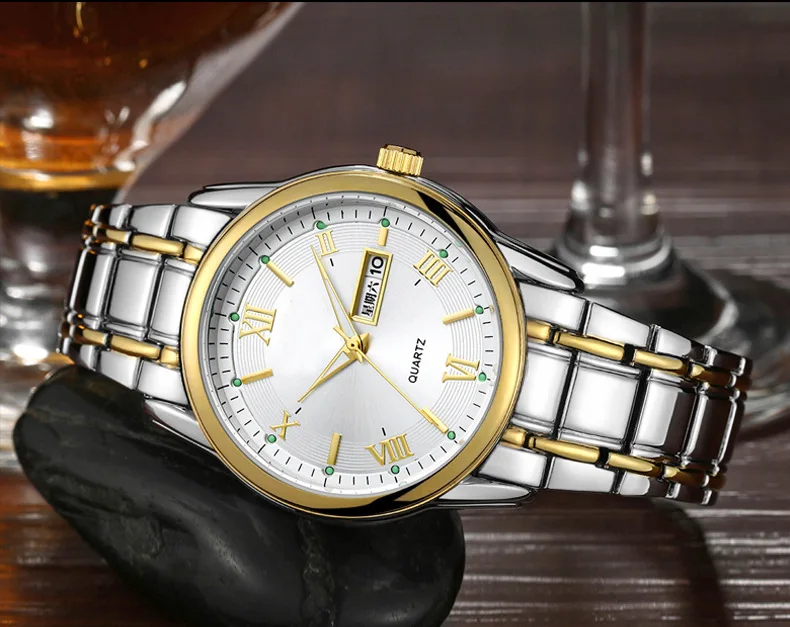 Men's Watch 2022 Hot Sale Business Men's Watch Popular Waterproof Luminous Quartz Watch Steel Band Watch Double Calendar Watch
Men's Watch 2022 Hot Sale Business Men's Watch Popular Waterproof Luminous Quartz Watch Steel Band Watch Double Calendar Watch