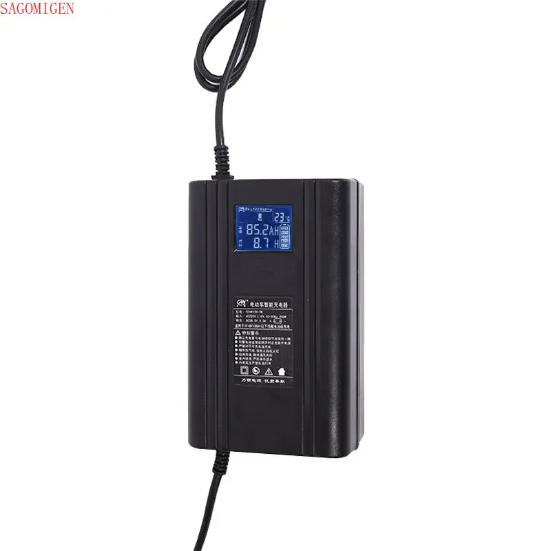 48V 60V 72V 13S 16S 20S 54.6V 67.2V 84V 6.5A 9.5A Li-ion Battery Fast Charger Lifepo4 Charger with LCD Display e-bike Charger
48V 60V 72V 13S 16S 20S 54.6V 67.2V 84V 6.5A 9.5A Li-ion Battery Fast Charger Lifepo4 Charger with LCD Display e-bike Charger
